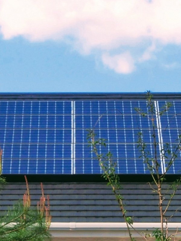 太陽光発電の写真